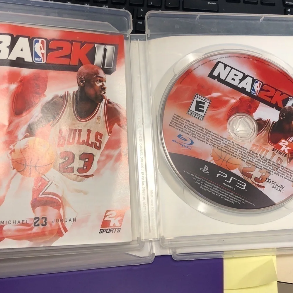 𝅺43. & 44. NBA 2K11 - Playstation 3 Video Game